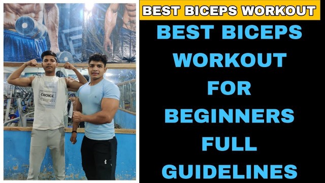 'BEGINNERS COMPLETE BICEP WORKOUT| BASIC EXERCISE WITH PROPER GUIDANCE| VIKASH FITNESS ZONE'