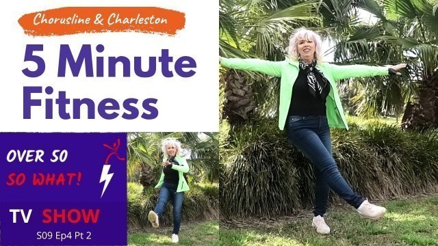 'Chorusline & Charleston - easy fun fitness in the park with Carol O\'Halloran'