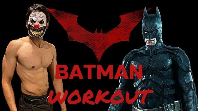 'TRAINING and EATING like BATMAN for a DAY l BATMAN WORKOUT'