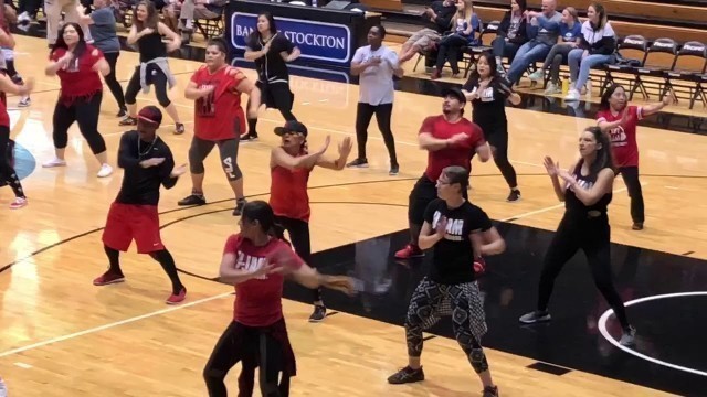 'U-Jam Fitness University of the Pacific Basketball Halftime Show'