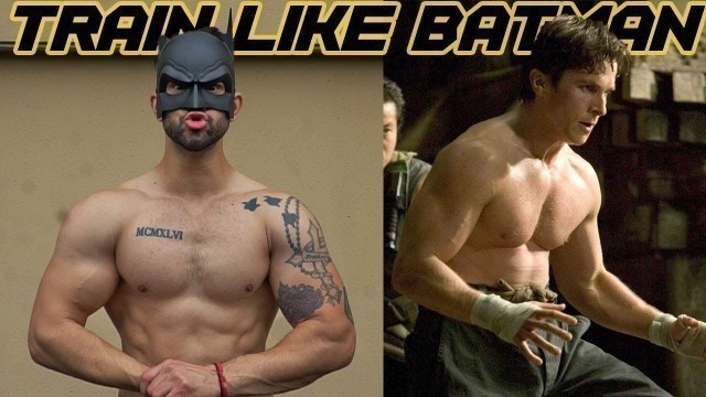 'I TRAINED & ATE LIKE CHRISTIAN BALE FOR A DAY | BATMAN TRAINING AND DIET'