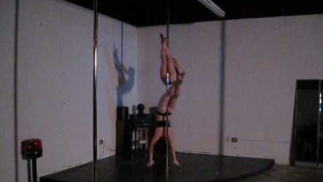 'Allison & Emily @ Pole-a-polooza 2010'