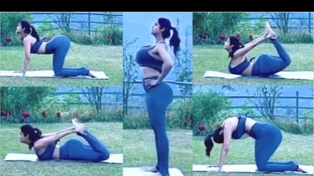 'Shilpa Shetty B0ld Yoga Video At Himalaya During Lockdown'