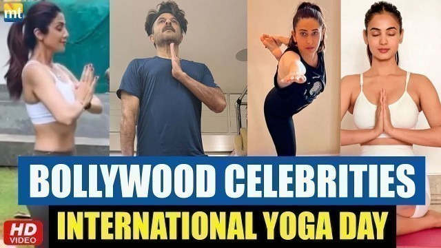 'Bollywood Celebs Shilpa Shetty, Anil Kapoor And Others Share Yoga Videos On International Yoga Day'