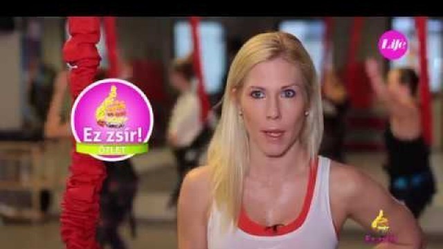 'AIR Jump Bungee Workout- Aerial Yoga Hungary'