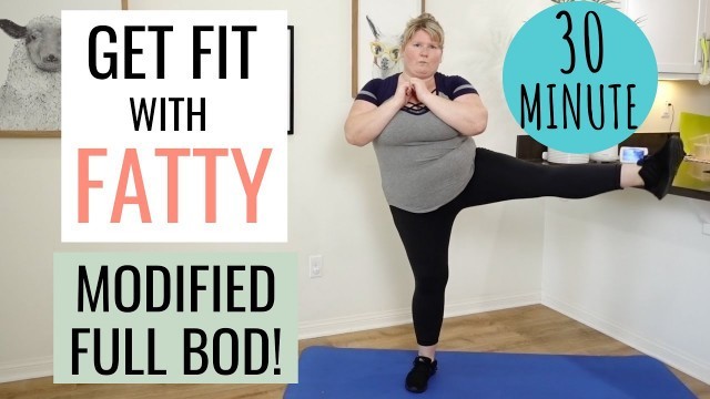 'Plus Size Fitness: Modified Full Body No Equipment Workout for Obese People (at Home)'