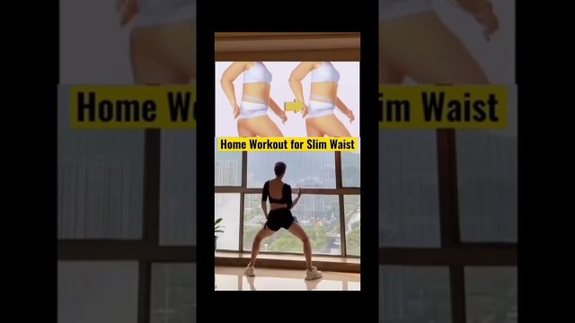 'Home workout for slim waist # weight loss exercise at home# fat lose exercise at home # 5 minutes'