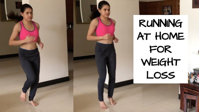 'RUNNING at home for weight loss for beginners #BODYLOVE e08'