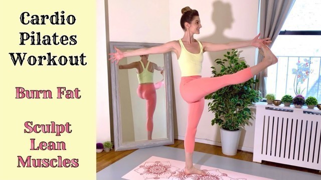 '40 MIN CARDIO PILATES | At Home Full Body Workout For Weight Loss'