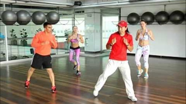 'RUTINA TAE BO BASICA EN PLATINUM FITNESS .flv'