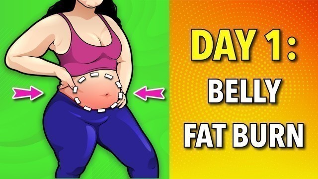 'Day 1: Belly Fat Burn // 5 Day Weight Loss Challenge'