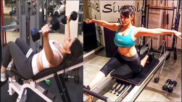 'Minissha Lamba FITNESS GOAL | Gym Workout Video'