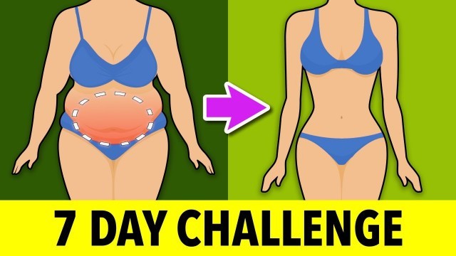 '7 Day Weight Loss Challenge At Home'