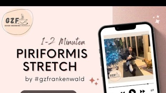 '1-2 Minuten Routine |  Piriformis Stretch | GZF Good Morning Workout #gzfrankenwald'