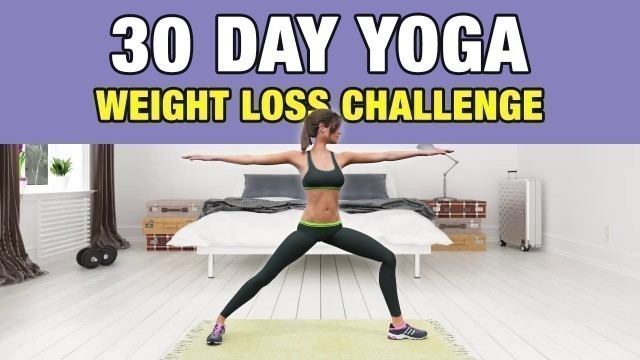 '30 Day Yoga Weight Loss Challenge'