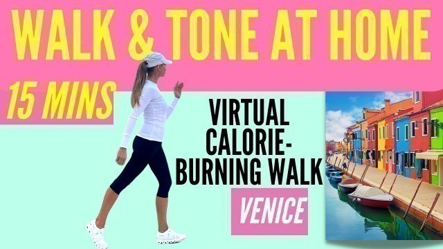 'Walking Workout - Walking Exercises for Weight Loss - Fun 15  Walk at Home  in Venice'