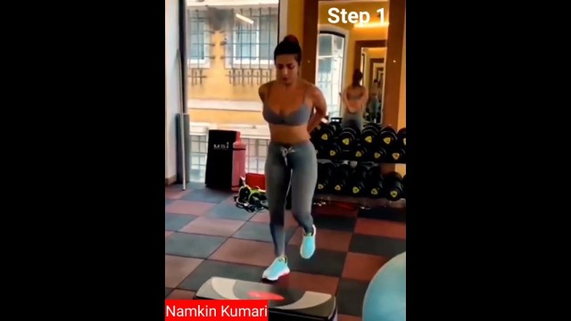 'Nora Fateehi exercise step 1 ||# fateehi#shorts#youtubeshorts #trending# shorts video'