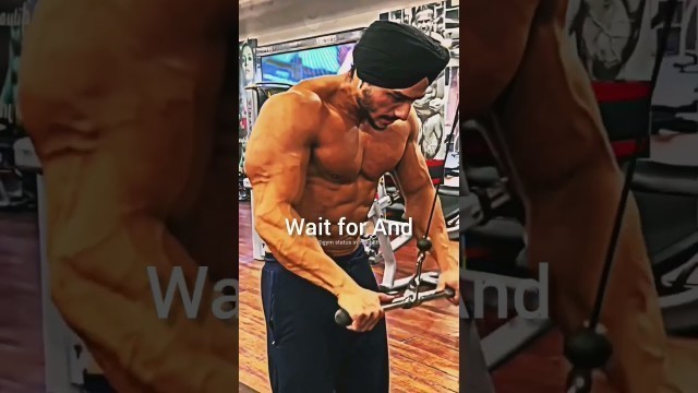 '#gym #motivation #fitness #workout #video #viral #gym status in Hindi56'