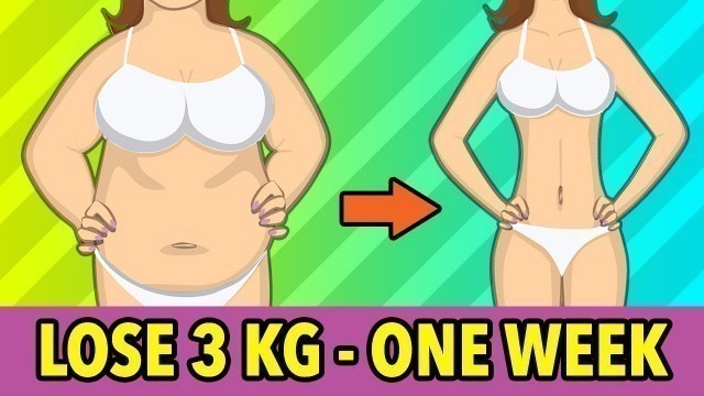 'Lose 3 Kg In One Week - Home Weight Loss Exercises'