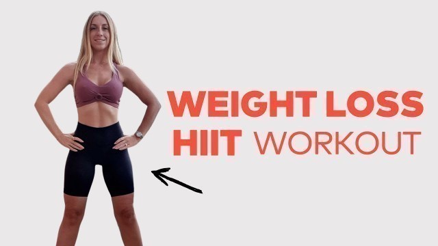 'HIIT Workout for weight loss'