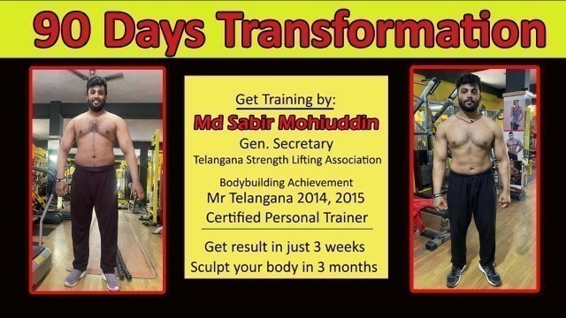 '90 Days Transformation | Before vs After #90daystransformation #transformation #fitness #weightloss'