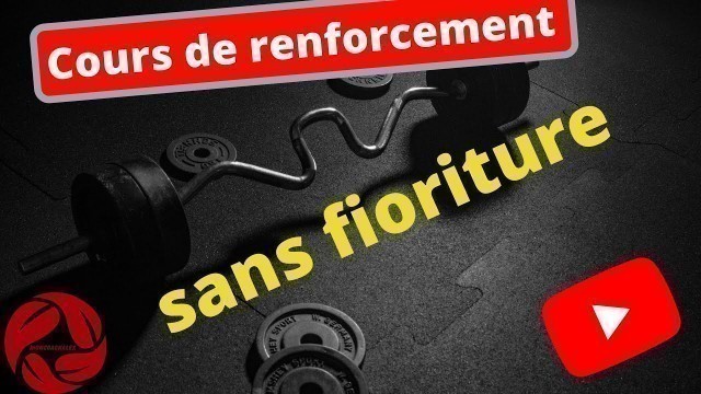 'cours de renforcement musculaire fitness'