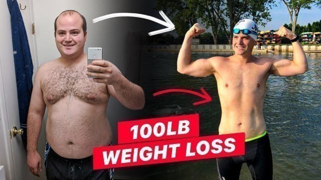 '100lb Swimming WEIGHT LOSS!'