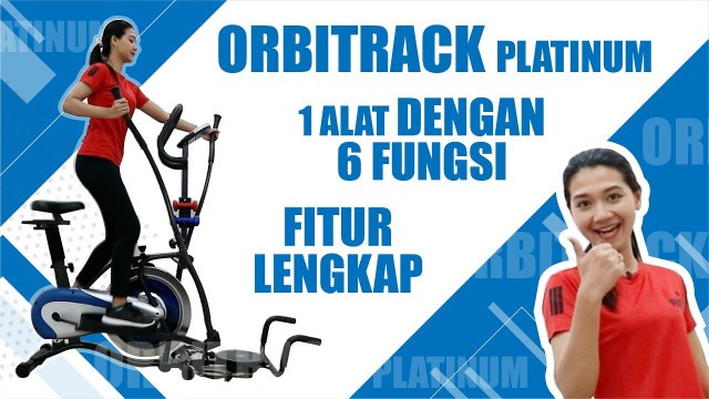 'Alat fitness sepeda statis Orbitrack Platinum Total gym-orbitrek'