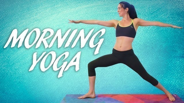 '♥ Good Morning Yoga with Julia ♥ Beginners Workout for Energy, Flexibility, Weight Loss, 20 Minute'