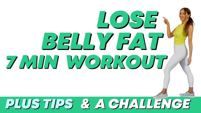 '7 Minute Lose Belly Fat Workout -  Beginners Weight Loss Workout - No Jumping Workout all Standing'