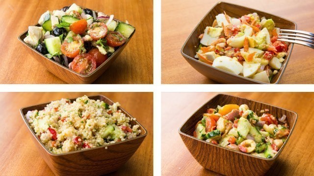 '4 Healthy Salad Recipes For Weight Loss | Easy Salad Recipes'