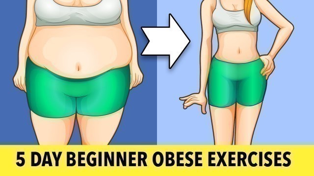 '5-Day Beginner Obese Exercises For Weight Loss'