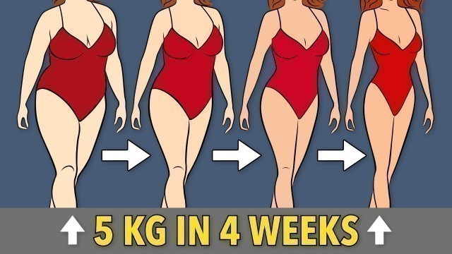 'LOSE 5KG IN 4 WEEKS – STANDING WORKOUT FOR WEIGHT LOSS'