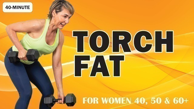 'Full Body Workout with Dumbbells for Weight Loss | For Women Over 40'