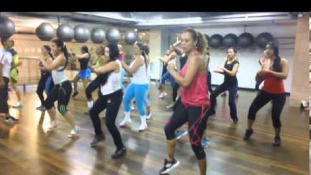 'Toda una fiesta la clase de Rumba en Platinum Fitness.'