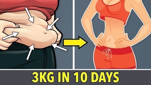 'BURN BELLY FAT AND LOSE 3 KG IN 10 DAYS: WEIGHT LOSS EXERCISE'