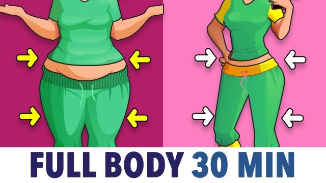 '30 Min Full Body Workout: Total Weight Loss At Home'