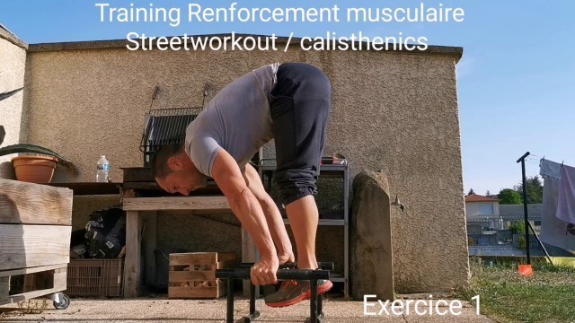 'Renforcement musculaire streetworkout / calisthenics / gym'