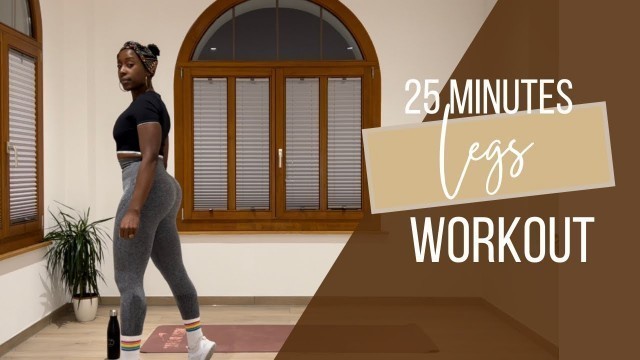 '25min Legs Workout | Renforcement musculaire | Tonifier ses jambes | Challenge Jour9'