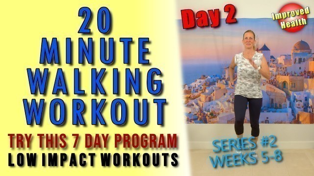 'Walking Workout for Weight Loss | 20 minute walk at home | No talking, just walking!'