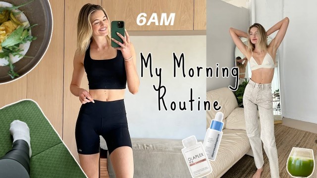 'My Realistic 6am Morning Routine | healthy + productive habits!'