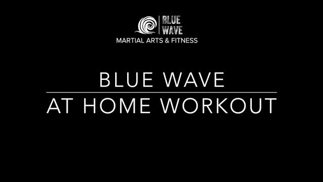 'Today\'s Fitness Challenge!Blue Wave Strength Coach Jessica recorded an at home body weight workout!'