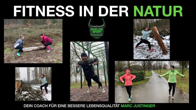 'FITNESS OHNE GERÄTE I OUTDOOR FITNESS I WORKOUT I FULL BODY I 7 MIN. ÜBUNGEN'