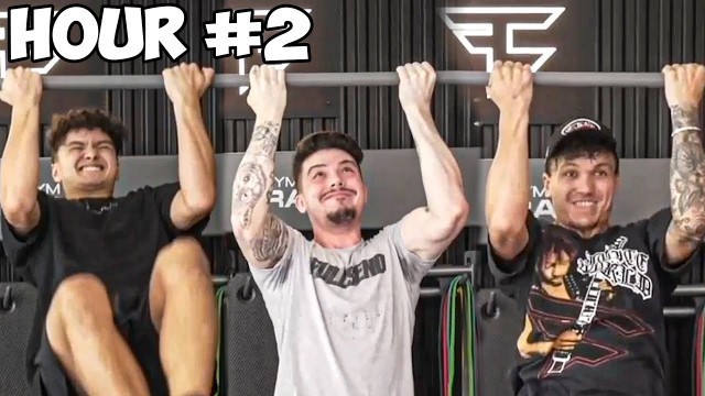 'Last To Leave Gym Wins $5,000 - FaZe Clan'