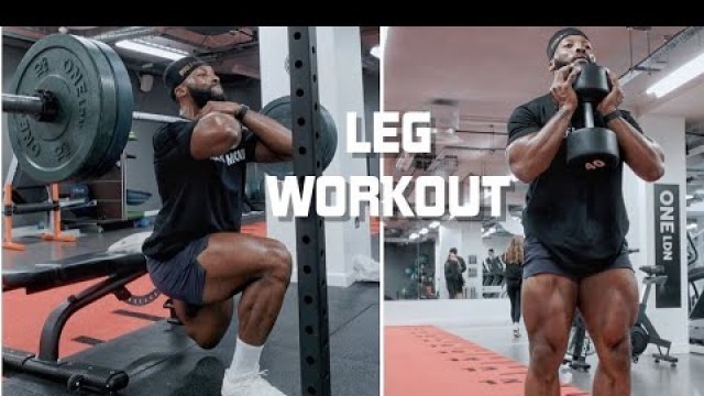 'THE PERFECT LEG WORKOUT TO BUILD BIG STRONG LEGS | My Top Tips'