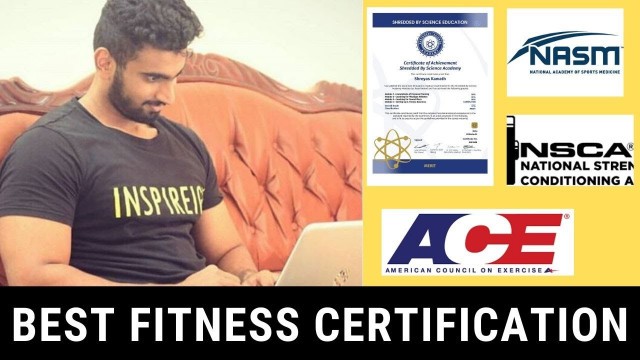 'BEST FITNESS CERTIFICATION FOR INDIANS - THE TRUTH [HINDI]'