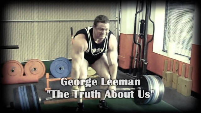 'Powerlifter George Leeman ( The Truth about Us Speech)'