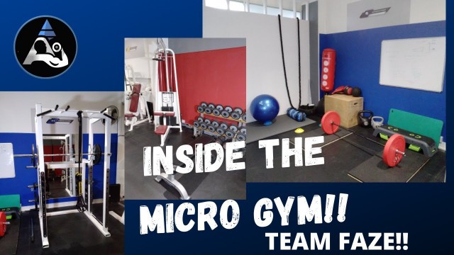 'SPOT LUNGES / Faze Micro Gym'