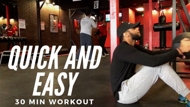 'Best 30 Minute Workout To Lose Weight | Quick, Easy, and Fun | 9Round Fitness Natomas | Sacramento'