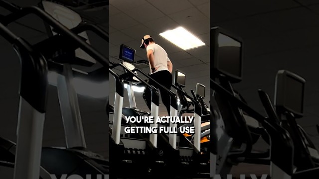 'You HAVE to know these stair-stepper tips #shorts #fitness #fitnesstips #fitnesstrainer #gym'